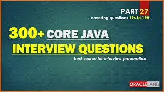 Top Core Java Interview Questions and Answers -PART 27 | Generics in Java Interview Questions.