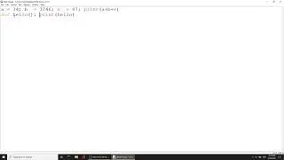 How to do Simple Single-lining in Python 3.
