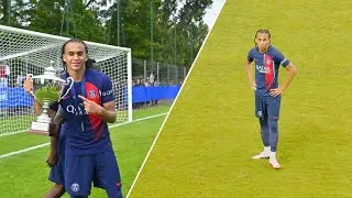 Ethan Mbappé vs Auxerre | U19 league final | Last match for PSG