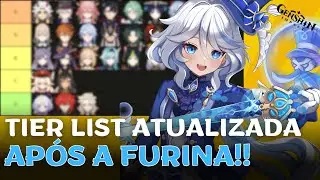 TIER LIST DOS MELHORES PERSONAGENS DE GENSHIN IMPACT 2024!!