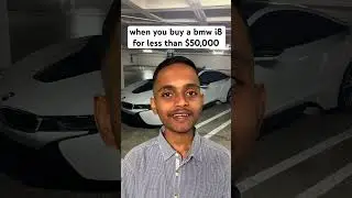 when you buy a bmw i8 for less than $50,000 #bmwi8 #shorts #supercars #bmw #angelocarlos #tesla