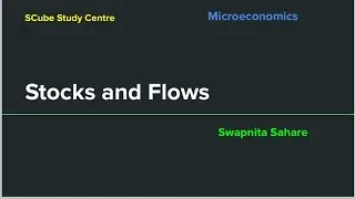 Stocks and Flows #Microeconomics #BECC101 #EEC1