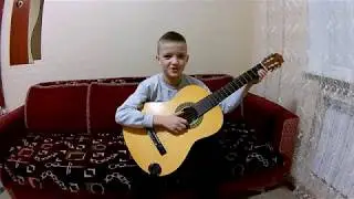 Песня Чебурашки. Владимир Яковлевич Шаинский. На гитаре