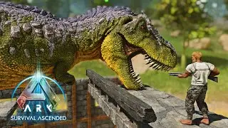 AI Pathing Experiments, Traps and Taming - Ark Survival Ascended [Episode 4]