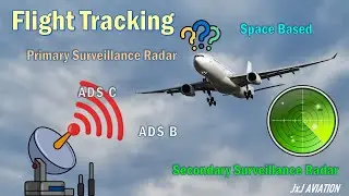 How is an Aircraft Tracked on ground? | PSR | SSR | ADS B | ADS C | Advantages of Airplane Tracking