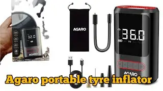 Agaro portable tyre inflator unboxing review buy or not