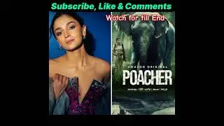 Alia Bhatt!Poacher😍#shorts #youtubeshorts
