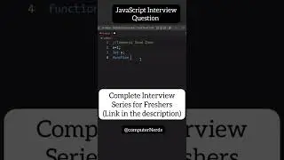 3. JS Interview question (Temporal Dead Zone) In Hindi #shorts #javascriptinterviewquestions