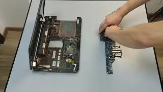 Полная разборка ноутбука HP G6-1317sr Complete disassembly of the HP G6-1317sr laptop