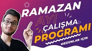 İFTARDAN-SAHURA RAMAZAN AYI PROGRAMI-MEZUN TAYFA/YKS2022