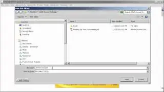 Creating a PDF document with Adobe Acrobat 9