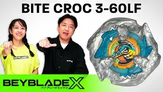 BEYBLADE X | Discover the new BITE CROC 3-60LF!!