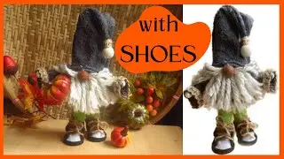 Gnome with Shoes Tutorial / Autumn Craft
