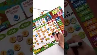 Магнитный календарь-планер для детей