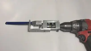 HOW TO MAKE A SAW POWERED BY A DRILL!!