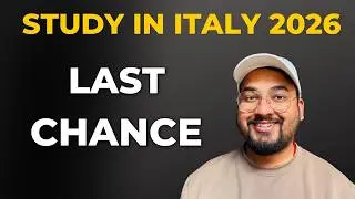 Italy Student Visa 2026 Update | Universities Still Taking Admissions