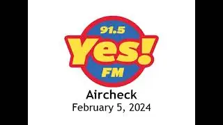 Yes FM cebu -aircheck 2024