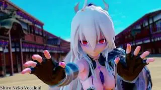 【MMD】【Fight】Akita Neru VS Haku Yowane【60fps】+DOWNLOAD