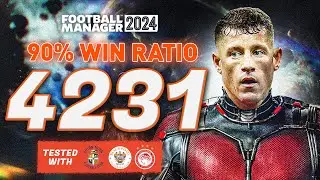 90% WIN RATIO 4-2-3-1 FM24 TACTIC