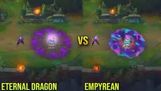 Empyrean Brand vs Eternal Dragon Brand Skin Comparison - League of Legends