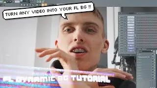 HOW TO MAKE A DYNAMIC WALLPAPER FOR FL STUDIO !!
