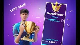 Путь к чемпионам Фортнайт Арена | 8 дивизион LATE GAME