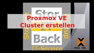 Proxmox Virtualisierung - Cluster erstellen