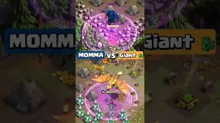 MOMMA PEKKA vs Giant Dragon #shorts