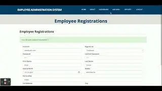Employee Administration System Project | Spring Boot ReactJS Project Tutorial