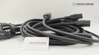 C19 250V16A Power Cord For Whatsminer/Avalonminer/Iceriver