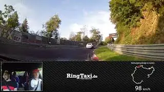 Nordschleife - RingTaxi lap with a BMW M5 CS