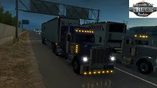 American Truck Simulator Knight Transportation Thunder Storm To Bakersfield