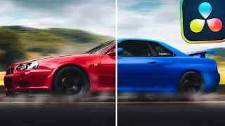 Cambia el Color a Objetos en vídeos | Davinci Resolve Tutorial
