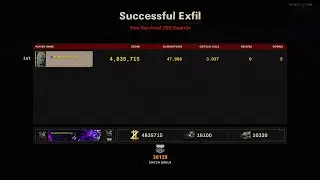 Round 201 Exfil in Die Maschine (Cold War Zombies)