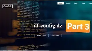 Create A Website Using HTML And CSS | Part 3| صفحة الإتصالات| Contact page