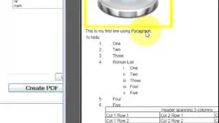 C# Tutorial 45  iTextSharp   Add table into existing PDF using iTextSharp