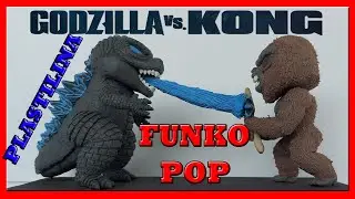 FUNKO POP GODZILLA vs KONG WHIT CLAY/PLASTILINA. 2021