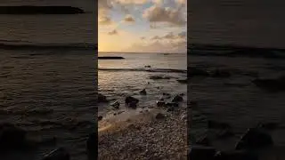 прекрасный закат на тихом океане🌞🌞🌞 