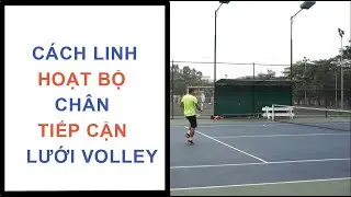 VNTA - Dạy Cách Linh Hoạt Bộ Chân Tiếp Cận Lưới Volley