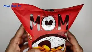 Satisfying Video Asmr|| MOM Smoky Tomato 🍅 Jowar Stix 