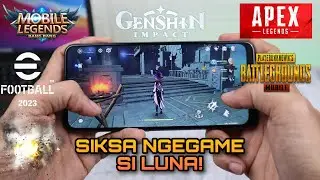 LIBAS SEMUA?? SIKSA NGEGAME BERAT SI LUNA V6 - GAMING TEST WITH FPS METER