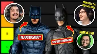 RANKEANDO TODOS OS BATMEN DO CINEMA - COM MARCELO DA BATCAVERNA E IGORVERSO