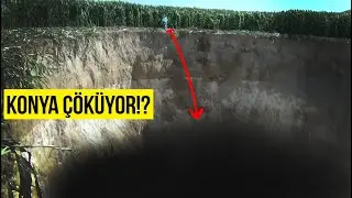Frightening sinkholes are forming in Türkiye (145 meters!)