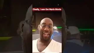 So I saw the Mario Movie...