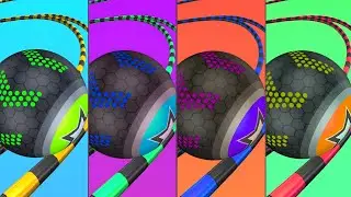Going Balls Vs Color Balls New Update 173: Casual Gameplay