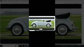 VW Beetle Cabrio 1500 modelling in blender 2.80.