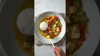 Ideja za zdravi ručak/večeru #10 » Curry povrće riža 😋