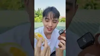 Lần đầu ăn thử quả sầu riêng độc lạ #foodtiktok #foodreview #haicareview
