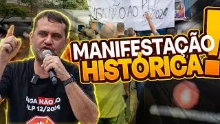 A MAIOR MANIFESTAÇÃO de MOTORISTAS de APPs