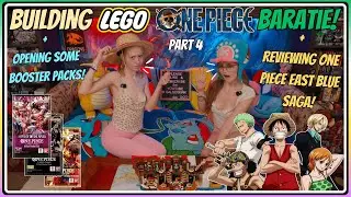 Build and Chill with Us! Building the LEGO One Piece Baratie + Reviewing East Blue!! Part 4